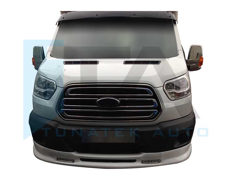 2014-2018 Front Bumper Spoiler Cover With LED