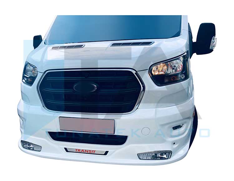 2019- Front Bumper Cover With Fog Lights