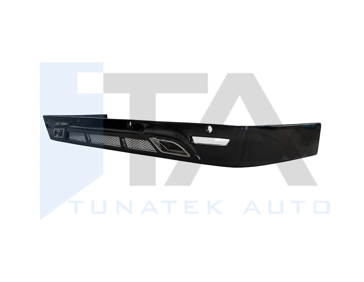 2015- Rear Bumper Spoiler With Sensor - Double Exhaust (VITO W447)