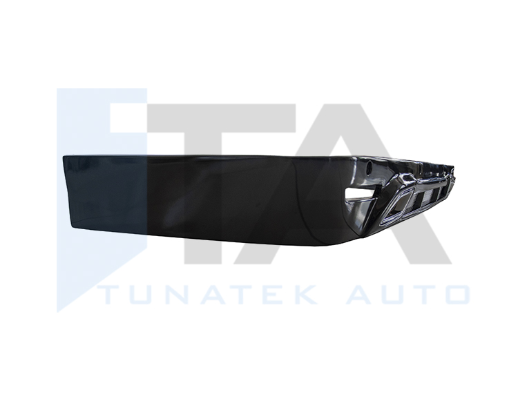 2015- Rear Bumper Spoiler With Sensor - Double Exhaust (VITO W447)