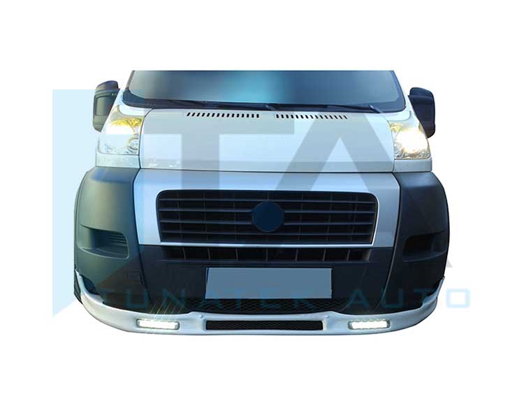 2007-2013 Front Bumper Spoiler With LED (Slim)