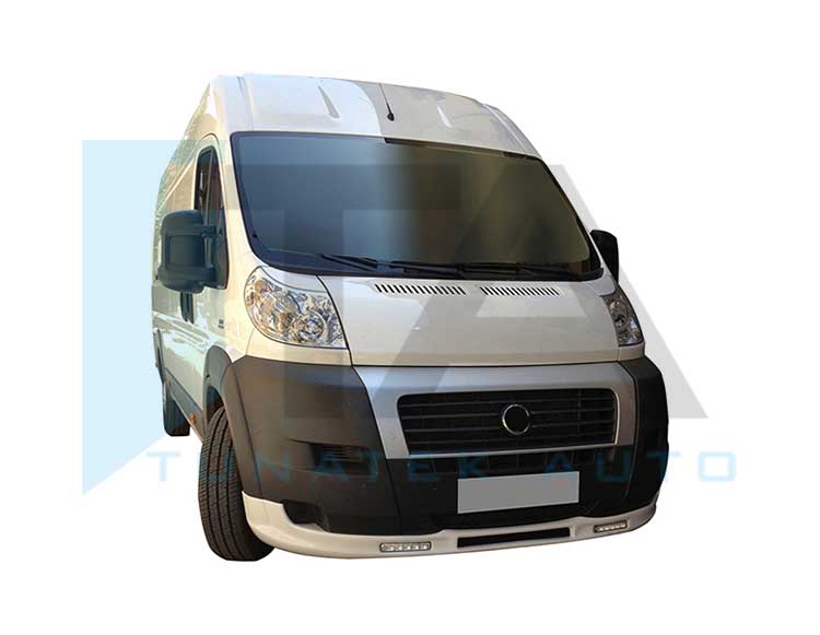 2007-2013 Front Bumper Spoiler With LED (Slim)