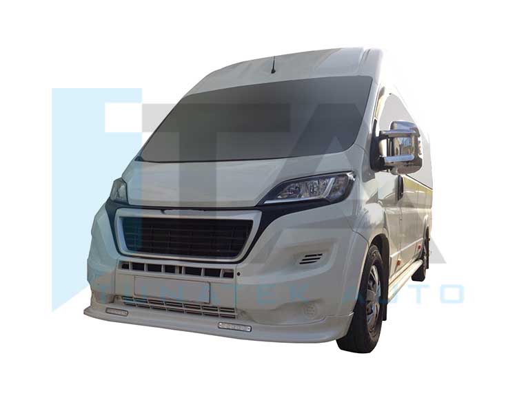 2014- Front Bumper Spoiler With LED (Slim)