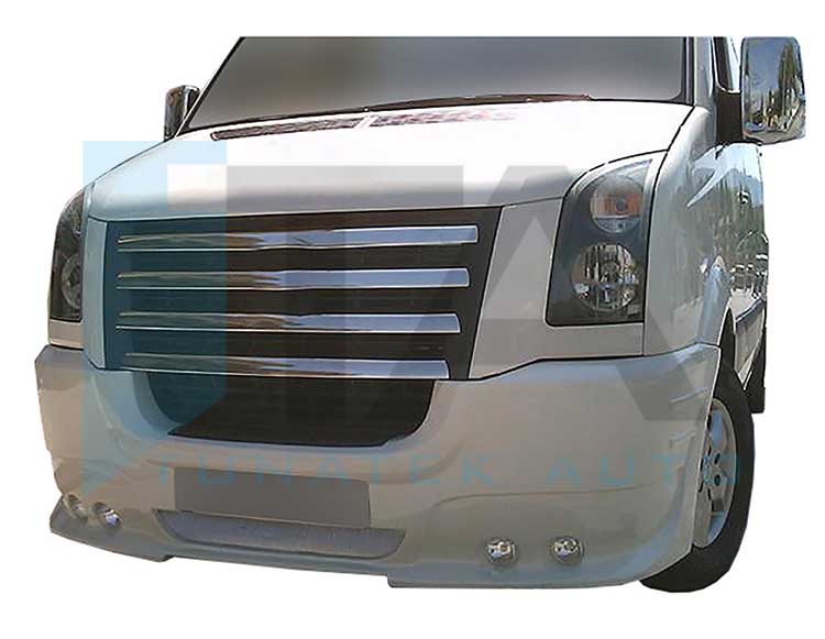 2006-2012 Front Bumper Cover With 4 Fog Lights