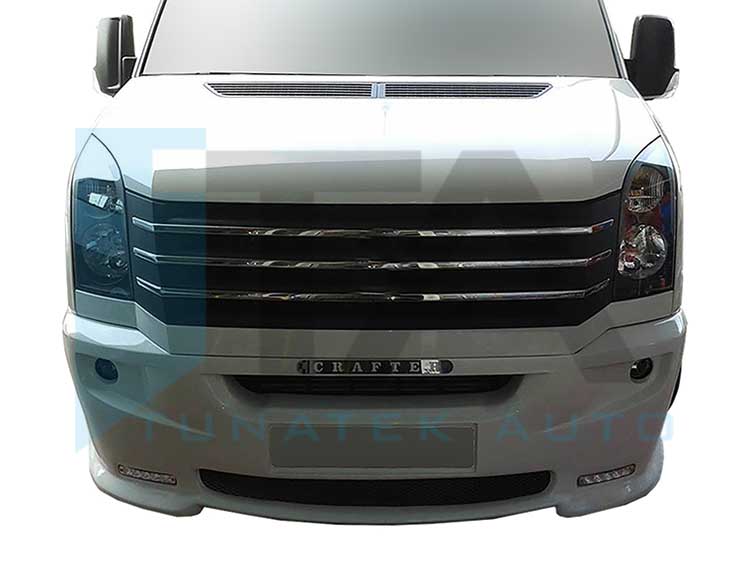 2003-2018 Front Bumper Cover With LED